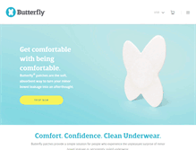 Tablet Screenshot of butterfly.com