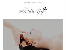 Tablet Screenshot of butterfly.co.at